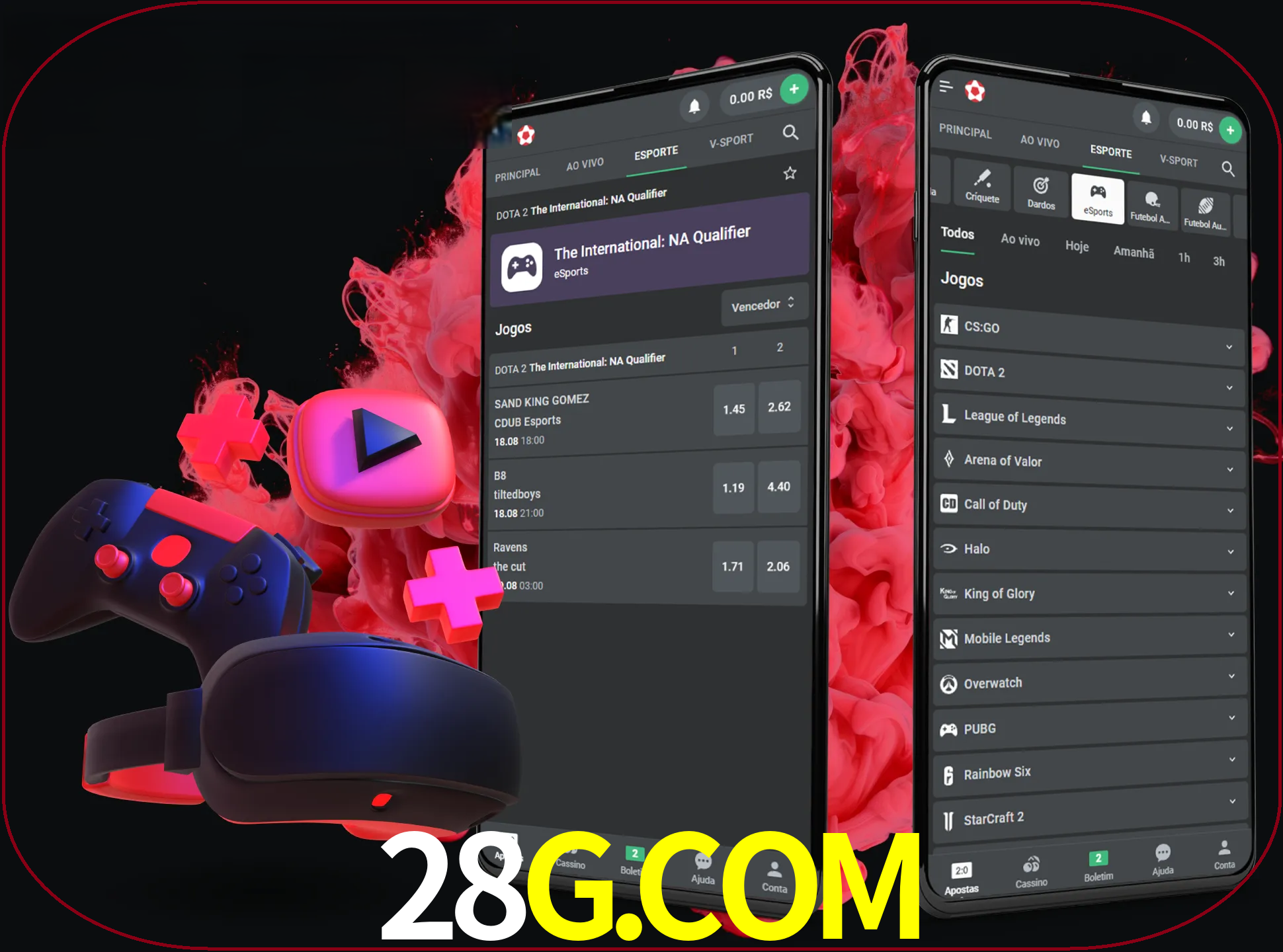 Para ter a aplicação móvel 28g no seu smartphone, basta descarregar o ficheiro apk e seguir as instruções.