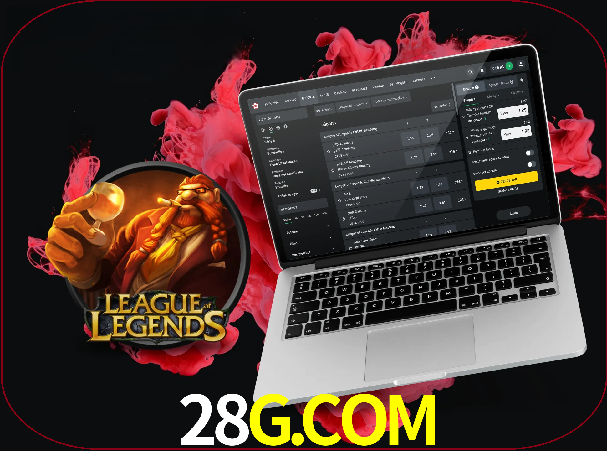 Se é um fã deste jogo, muitos torneios fantásticos que o vão surpreender estão disponíveis no 28g.